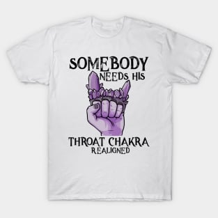 Yoga Chakra Brass Knuckles Funny Meditation Zen Statement T-Shirt